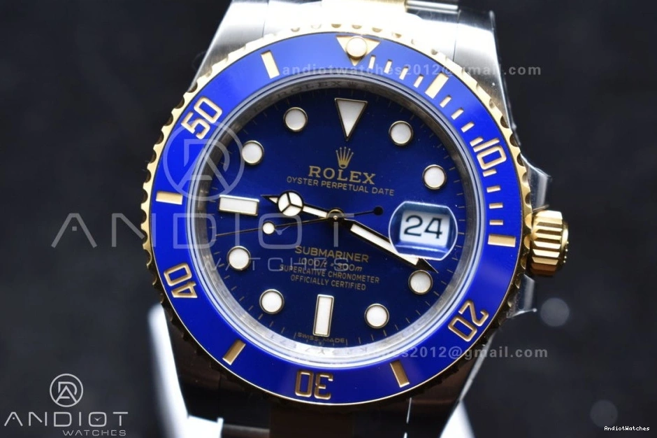 116613LB Blue Steel Edition 904L YG Dial Seasonal Ceramic 1132 Submariner Best 1:1 Blue VSF VS 0521